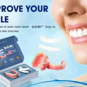 QIAWI™ Premium Custom Silicone Denture Set