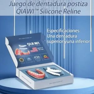 QIAWI™ Premium Custom Silicone Denture Set