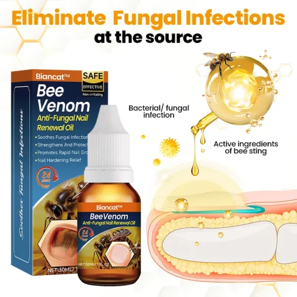 Biancat® BeeVenom Anti-Fungal Nail Renewal Oil