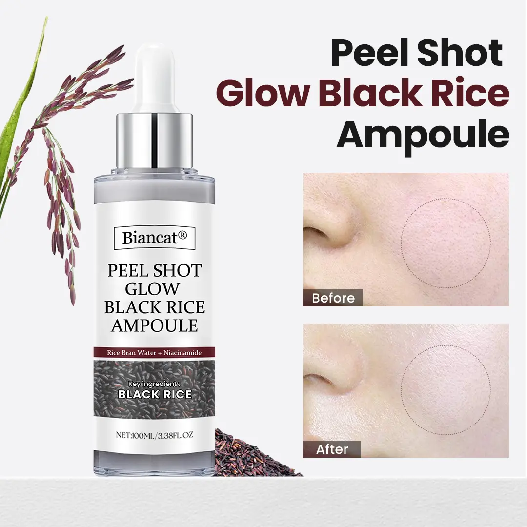 Grunsify® Peel Shot Glow Black Rice Ampoule