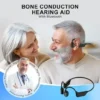 Bluetooth Bone Conduction Smart Hearing Aid Bluetooth Earphones