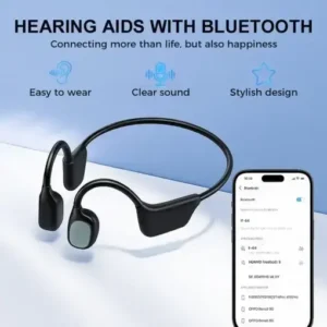 Bluetooth Bone Conduction Smart Hearing Aid Bluetooth Earphones