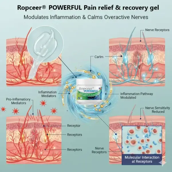 Ropceer® Powerful pain relief& recovery gel