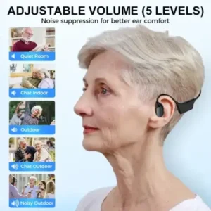 LOVILDS Bone Conduction Smart Hearing Aids Amplifier