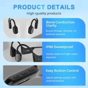 LOVILDS Bone Conduction Smart Hearing Aids Amplifier