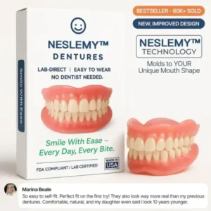 NESLEMY™ Custom-Fit Functional Dentures – Perfectly Fitted in Minutes at Home