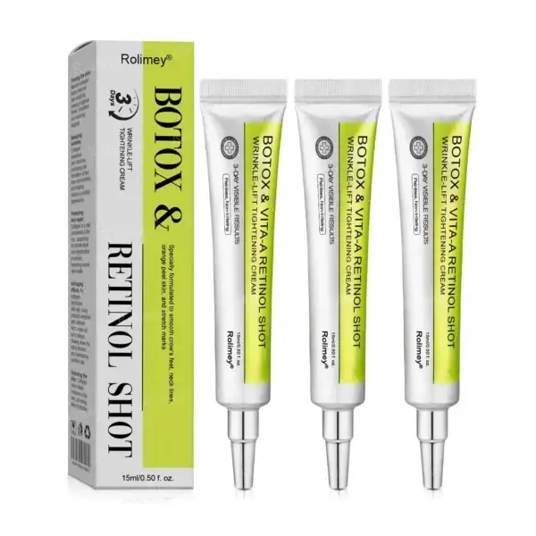 Rolimey® Botox & Vita-A Retinol Shot Tightening and Wrinkle-Reducing Cream
